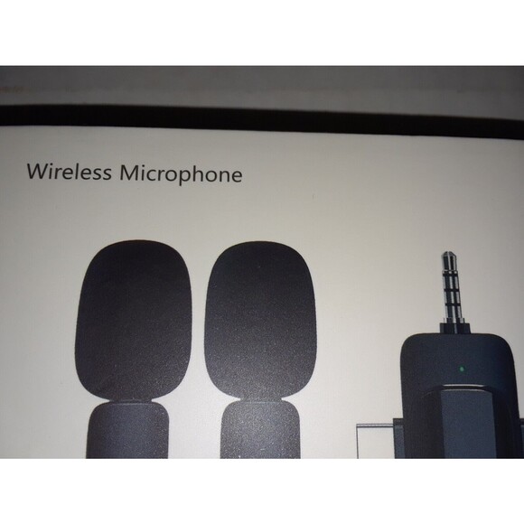 Wireless Microphone Audio Video Recording Mini Mic for iPhone/Android - Picture 7 of 9